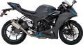 VANCE & HINES VS-6 Slip-On Muffler - Stainless Steel - Kawasaki Ninja ZX-6R