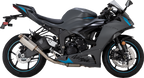 VANCE & HINES VS-6 Slip-On Muffler - Stainless Steel - Kawasaki Ninja ZX-6R