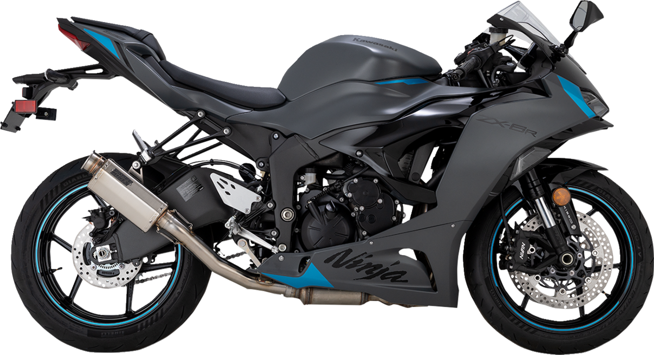 VANCE & HINES VS-6 Slip-On Muffler - Stainless Steel - Kawasaki Ninja ZX-6R