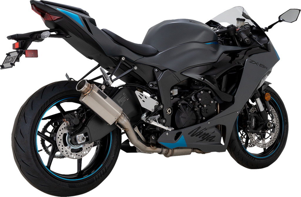 VANCE & HINES VS-6 Slip-On Muffler - Stainless Steel - Kawasaki Ninja ZX-6R