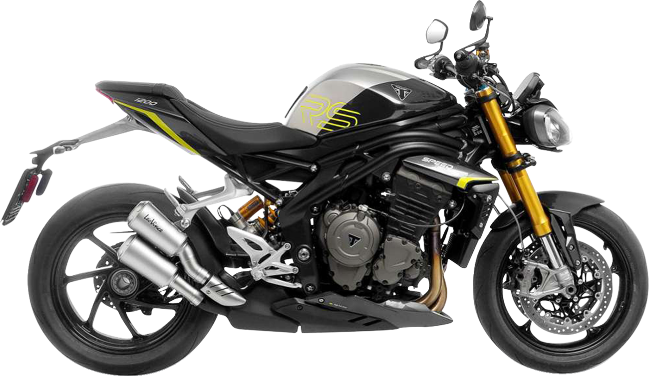 LV-10 Slip-On Muffler - Triumph Speed Triple 1200 RR/RS/RX/SS (1)