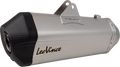 LEOVINCE LV-12 R Slip-On Muffler - Stainless Steel - KTM 1090/1190/1290
