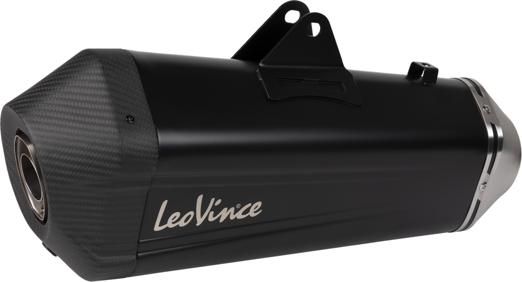 LEOVINCE LV-12 R Slip-On Muffler - Black - KTM 1090/1190/1290