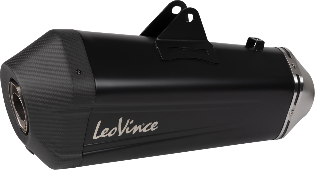 LEOVINCE LV-12 R Slip-On Muffler - Black - KTM 1090/1190/1290