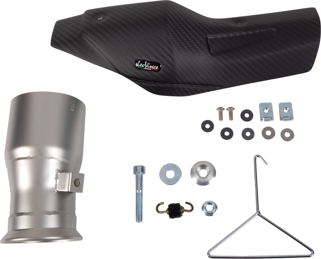 LEOVINCE LV-12 R Slip-On Muffler - Black - KTM 1090/1190/1290