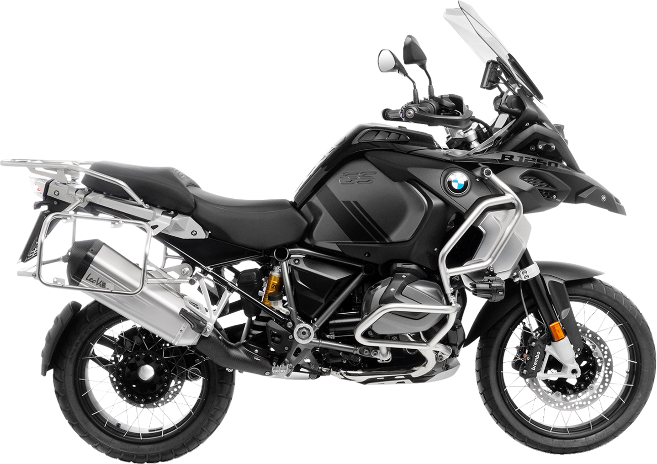 LV-12 R Slip-On Muffler - Stainless Steel - BMW R 1200 GS (1)