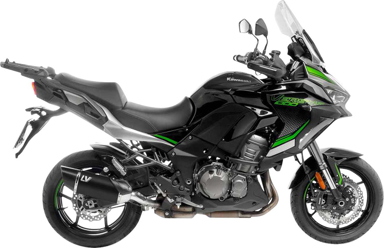 LV-14 R Slip-On Muffler - Black - Kawasaki Versys 1000 (1)