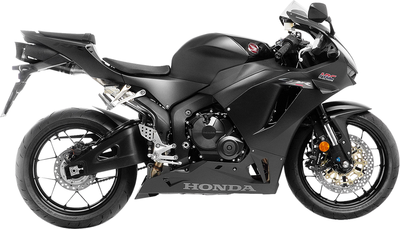 LV One EVO Slip-On Muffler - Black - Honda CBR600RR (1)