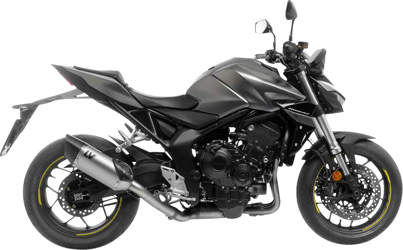 LV-14 R Slip-On Muffler - Stainless Steel - Honda CB 1000 Hornet (1)