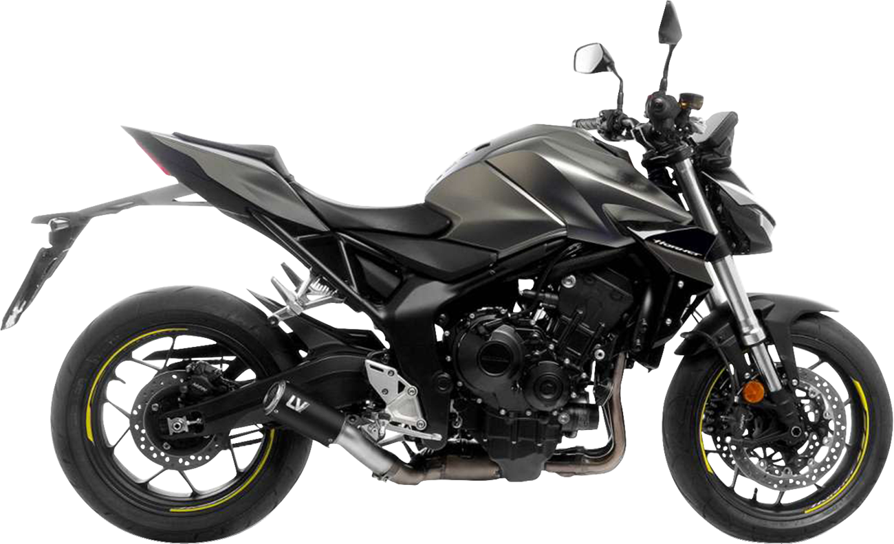 LV Corsa S Black Edition Slip-On Muffler - Honda CB 1000 Hornet (1)