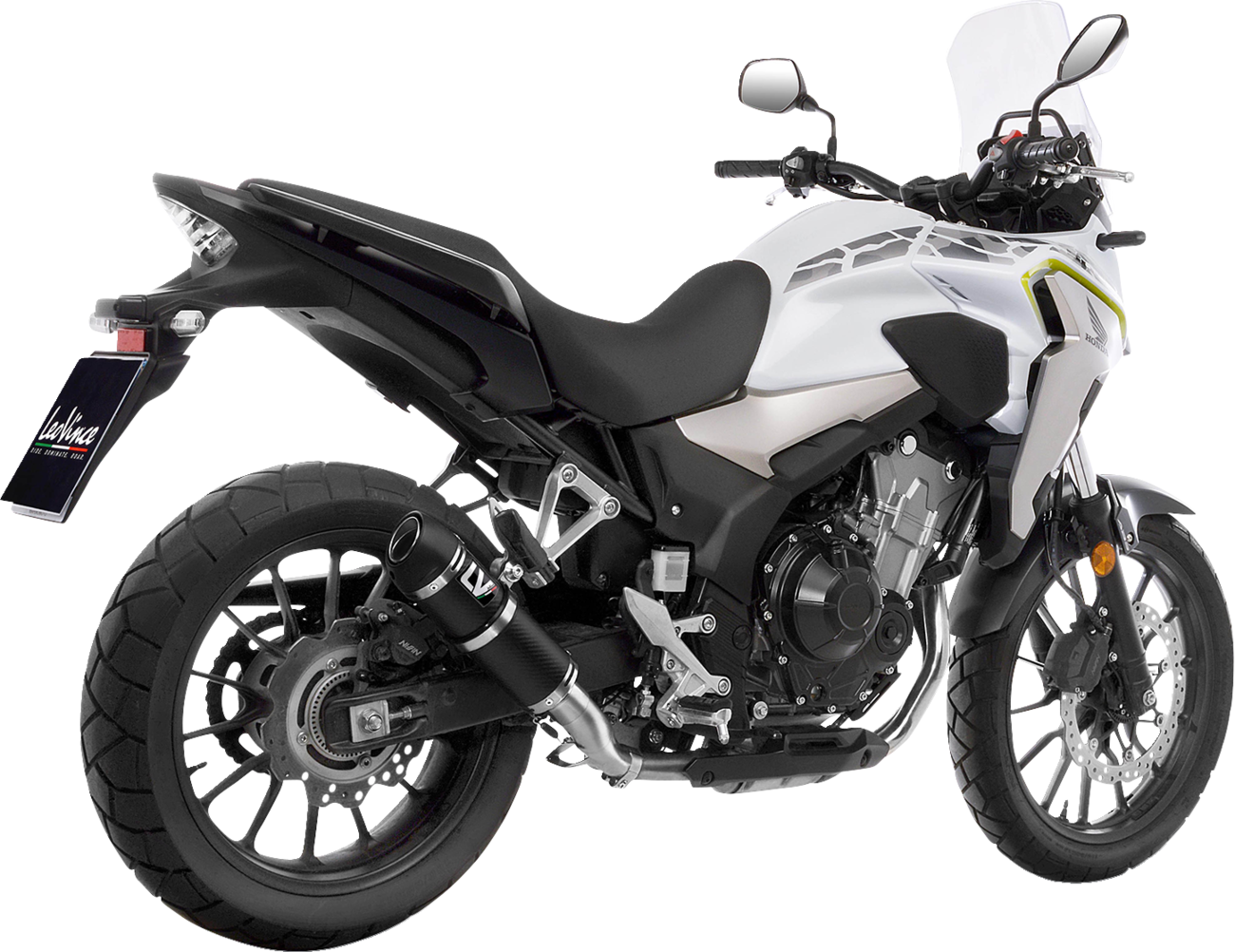 GP Corsa EVO Slip-On Muffler - Carbon Fiber - CB/CBR 500 F/R/X (1)