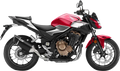 LV-14 R Slip-On Muffler - Black - CB/CBR 500 F/R/X (1)