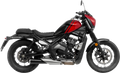 Classic Racer Slip-On Muffler - Black - Claibro 700 (1)