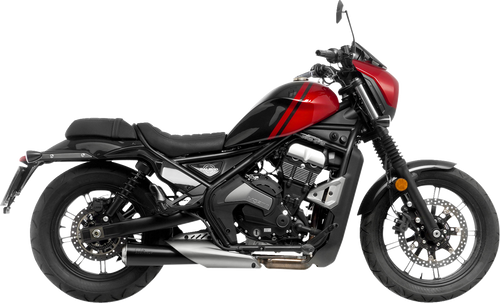 Classic Racer Slip-On Muffler - Black - Claibro 700 (1)