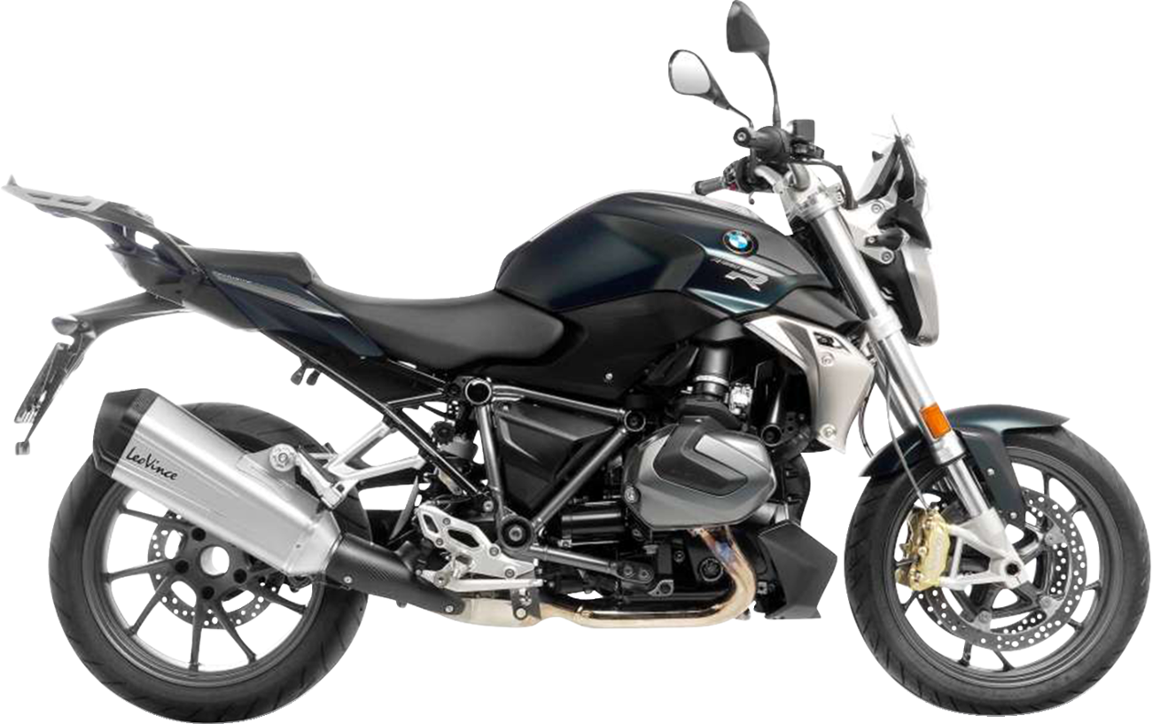 LV-12 R Slip-On Muffler - Stainless Steel - R 1250 R/RS (1)