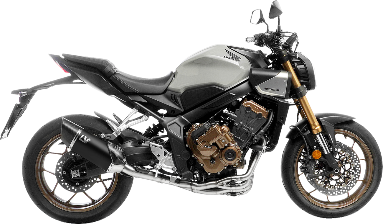 LV-14 R Exhaust System - Black Edition - Honda CB/CBR 650 (1)