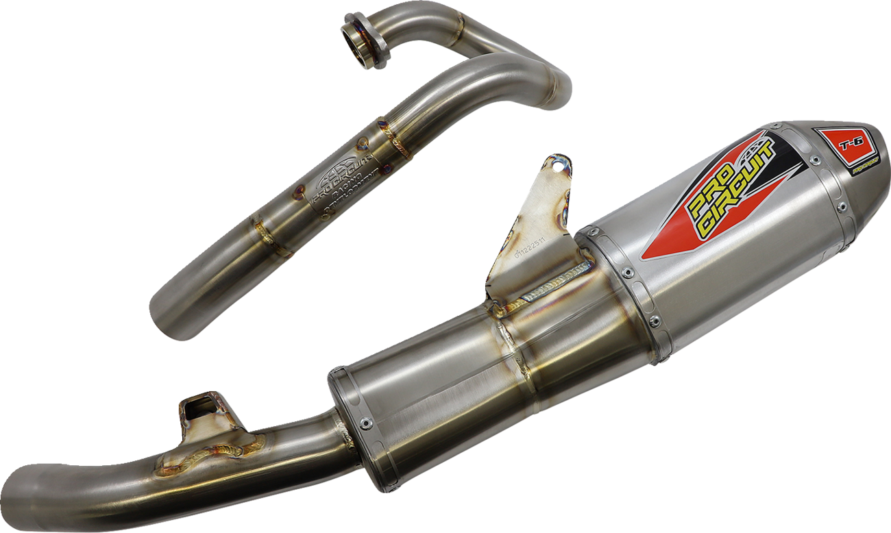 PRO CIRCUIT T-6 Exhaust System