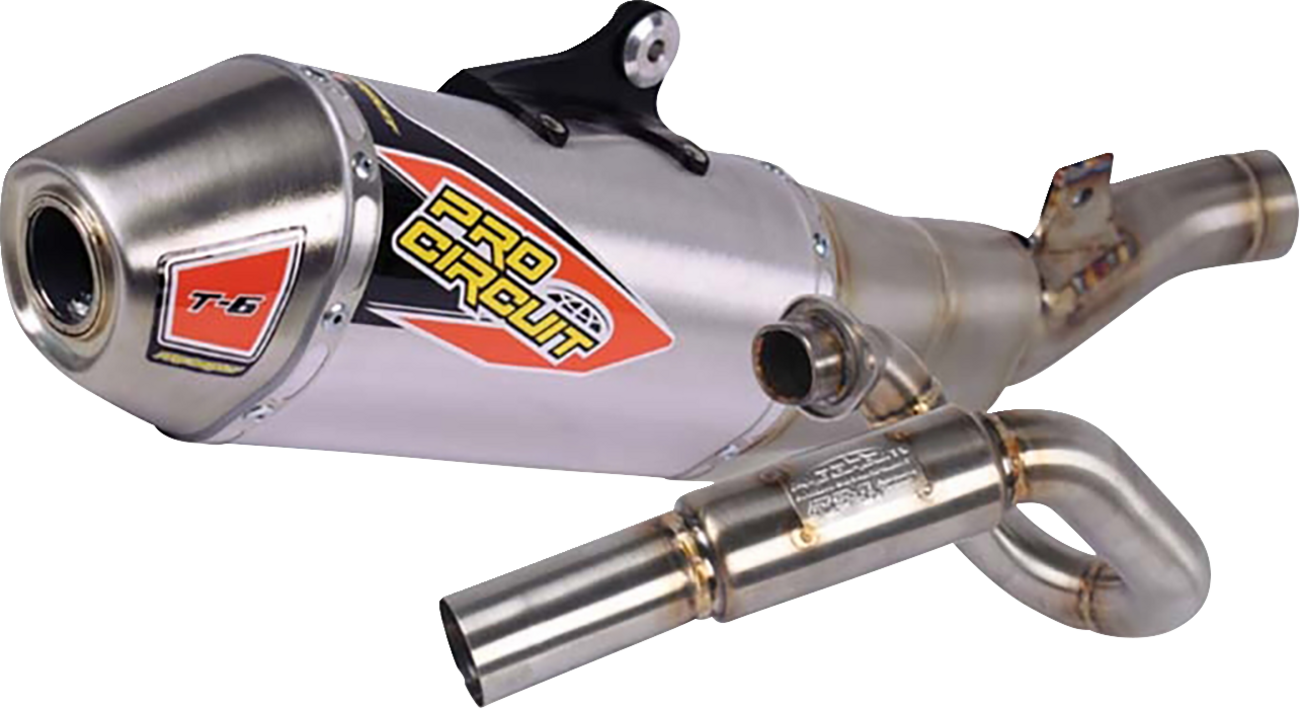 PRO CIRCUIT T-6 Exhaust System - Stainless Steel