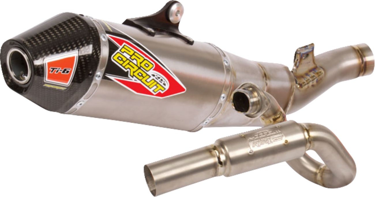 PRO CIRCUIT TI-6 Exhaust System - Titanium