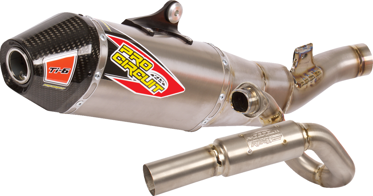 PRO CIRCUIT TI-6 Exhaust System - Titanium