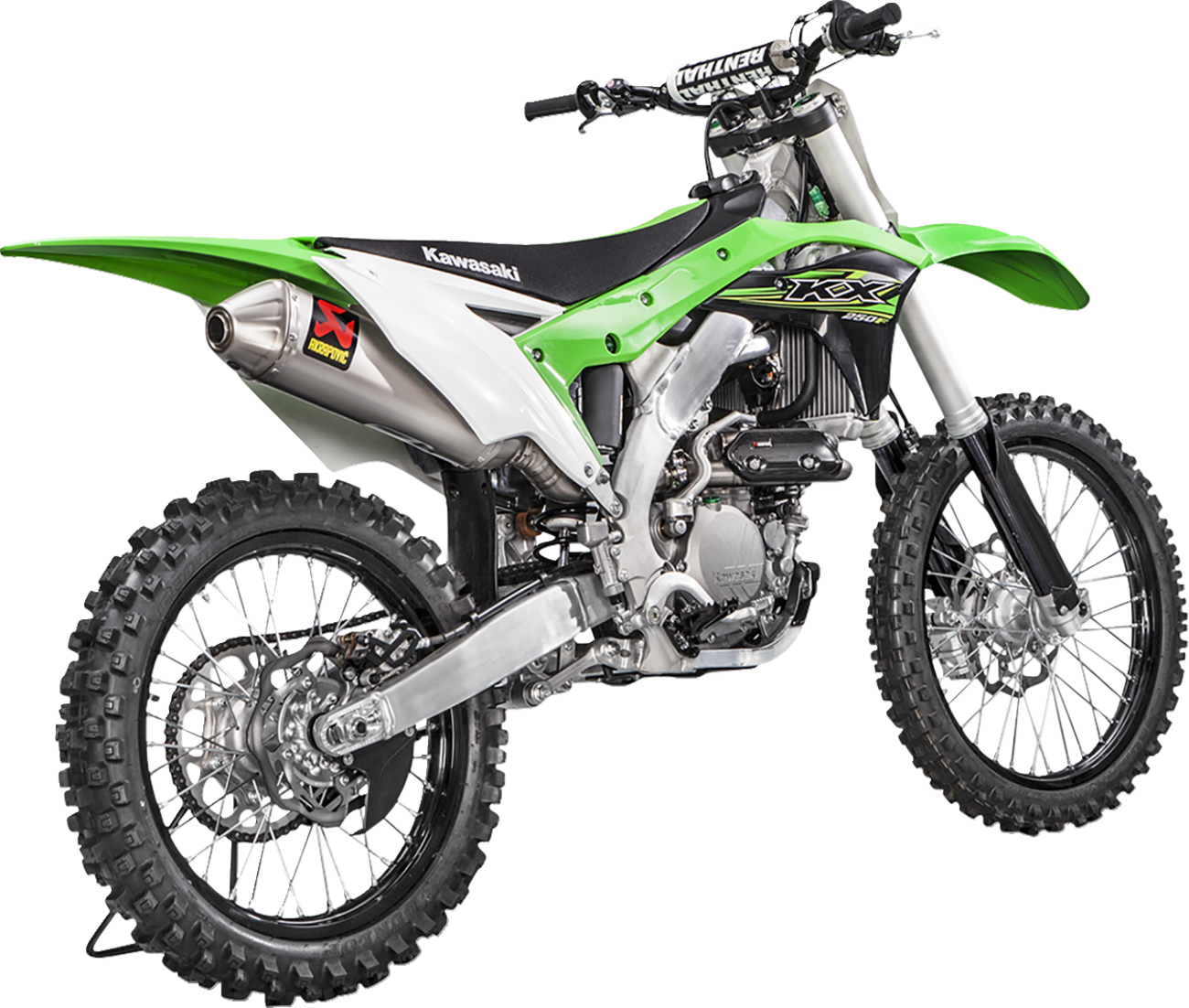 Racing Line Exhaust System - Stainless Steel/Titanium - KX 250 (1)