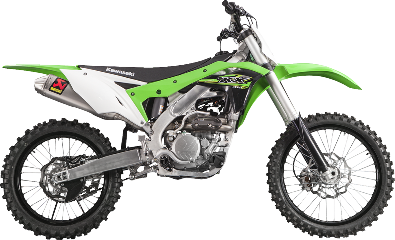 Evolution Line Exhaust System - Titanium/Titanium - KX 250 (1)