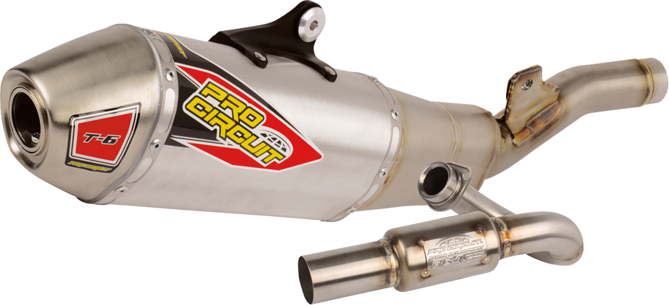 PRO CIRCUIT T-6 Exhaust System - Kawasaki KX 250