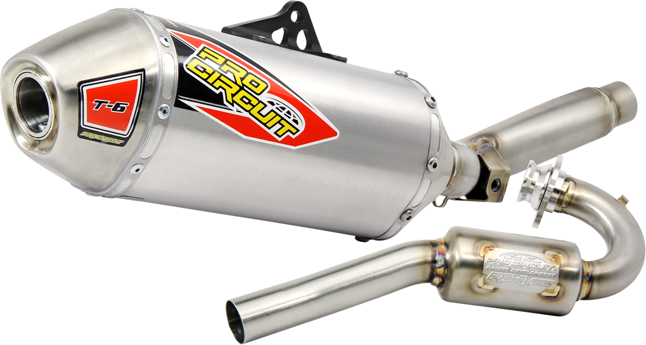 PRO CIRCUIT T-6 Exhaust System - Stainless Steel - Honda CRF150R