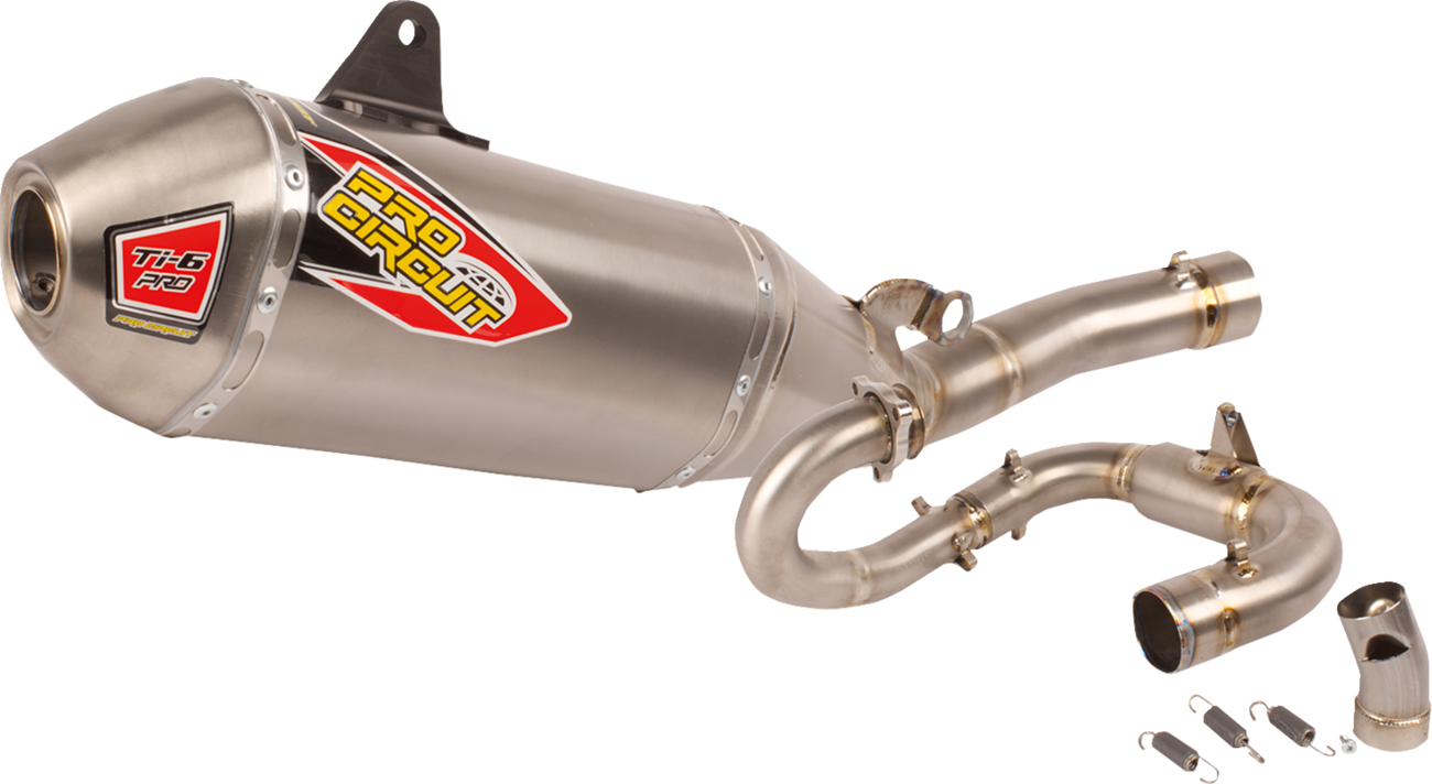 PRO CIRCUIT Ti-6 Pro Titanium Exhaust System - YZ450