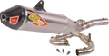 PRO CIRCUIT Ti-6 Exhaust System - Titanium/Carbon Fiber