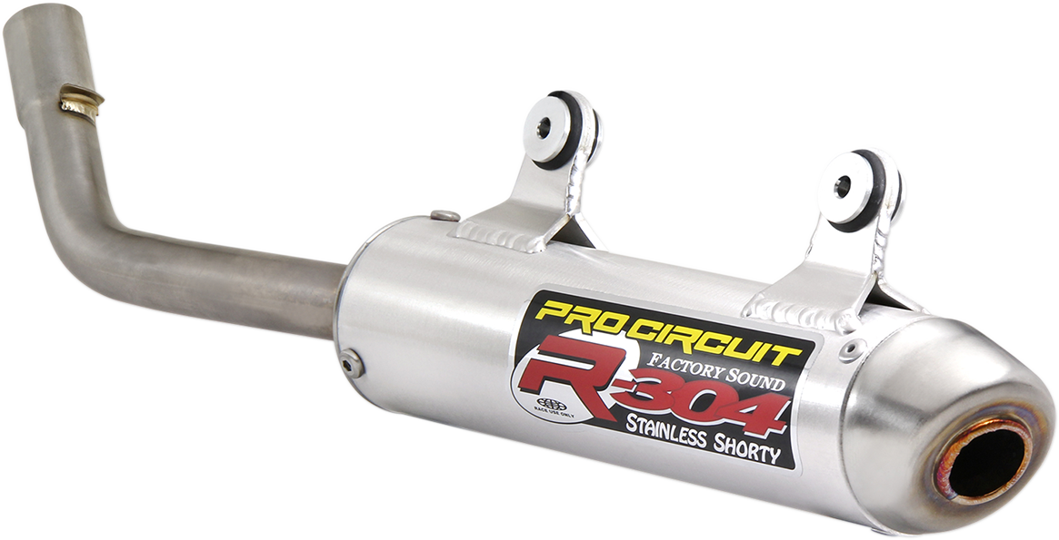 PRO CIRCUIT R-304 Shorty Silencer - 250SX/300XC/XC-W