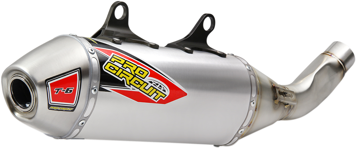 PRO CIRCUIT T-6 Slip-On Silencer - 350SX-F