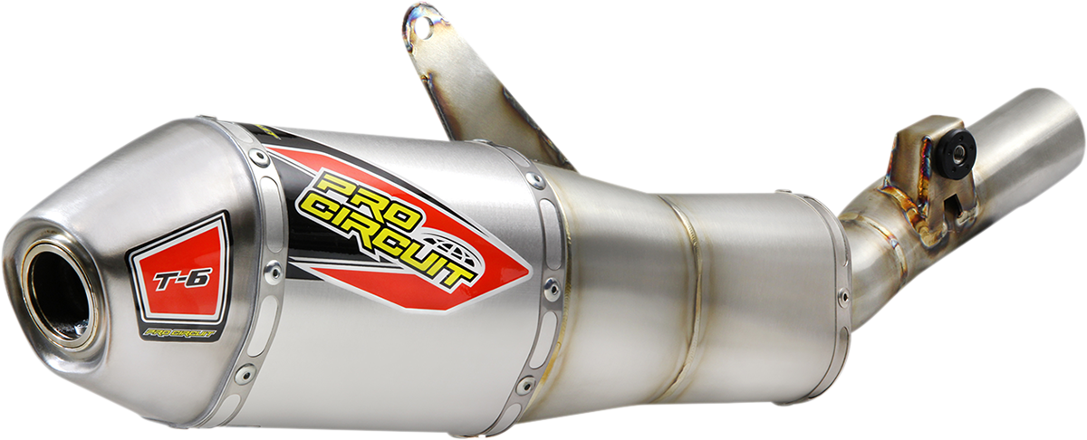 PRO CIRCUIT T-6 Slip-On Silencer - CRF450R/RX