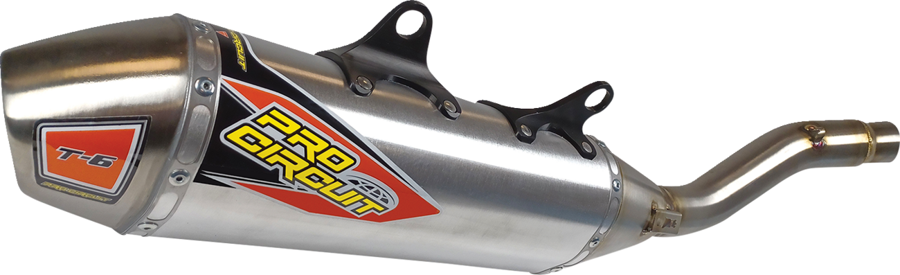 PRO CIRCUIT T-6 Slip-On Silencer - 250/350SX-F