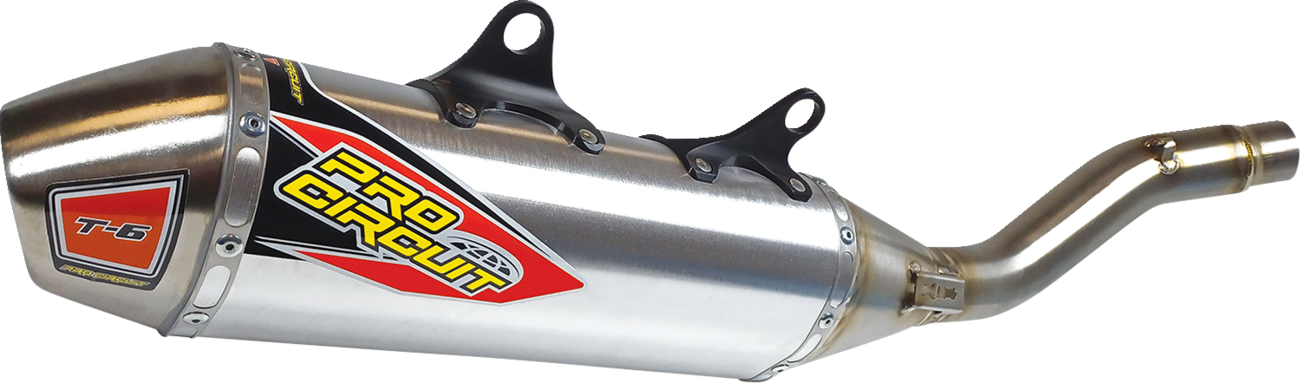 PRO CIRCUIT T-6 Slip-On Silencer - MC/FC450