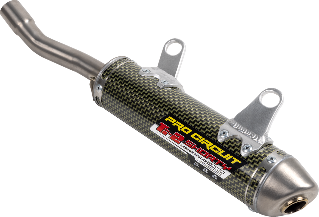 PRO CIRCUIT Ti-2 Shorty Slip-On Silencer - TE/SX/XC/XC-W250/300