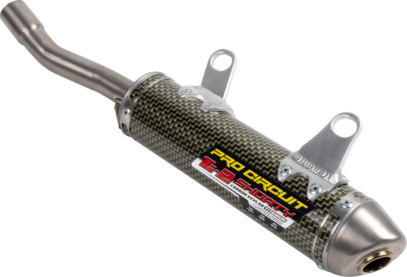 PRO CIRCUIT Ti-2 Shorty Slip-On Silencer - TE/SX/XC/XC-W250/300