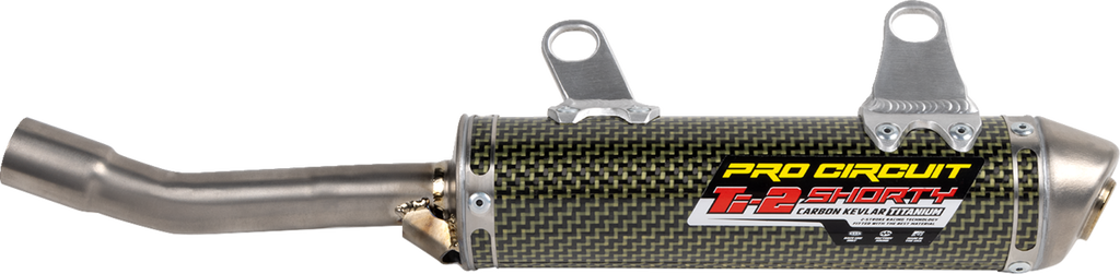 PRO CIRCUIT Ti-2 Shorty Slip-On Silencer - TE/SX/XC/XC-W250/300