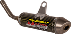 PRO CIRCUIT Ti-2 Shorty Slip-On Silencer - MC/TC/SX65