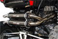 TRINITY RACING Stage 5 Dual Exhaust - Black
