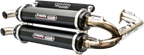 TRINITY RACING Stage 5 Dual Exhaust - Black
