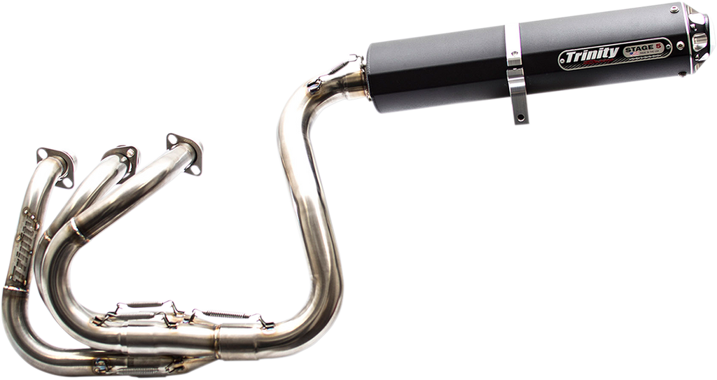 TRINITY RACING Stage 5 Exhaust System - Black