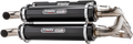 TRINITY RACING Dual Exhaust - Black