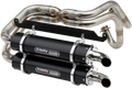 TRINITY RACING Dual Exhaust - Black - Talon