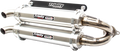 TRINITY RACING Stage 5 Slip-On Dual Muffler - Aluminum - RZR XP Turbo