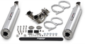 TRINITY RACING Stage 5 Slip-On Muffler - Brushed Aluminum