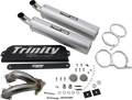 TRINITY RACING Stage 5 Slip-On Mufflers - Brushed