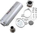 TRINITY RACING Slip-On Muffler - Brushed - KRX 1000