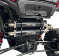 TRINITY RACING Dual Slip-On Mufflers - Black