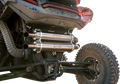 TRINITY RACING Dual Slip-On Mufflers - Brushed Stainless Steel
